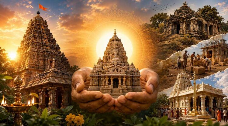 Reviving Sacred Roots: Global Hindu Heritage Foundation Spearheads Massive Temple Restoration Across India