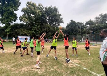 KB DAV-7 Clinches U-17 Boys Title at Inter-School Netball State Championship