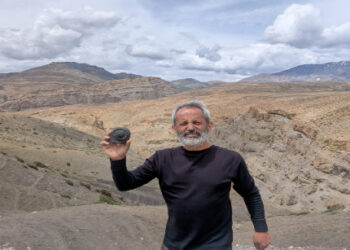 Dr. Ritesh Arya Calls for Community-Led Action to Save Spiti’s Ancient Fossil Treasures in Langza