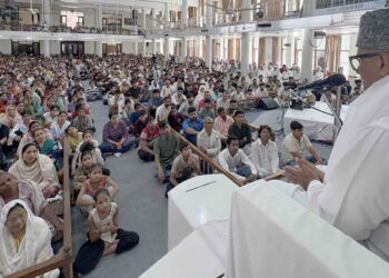 Shri Inderjit Sharma Ji, Central Knowledge Pracharak of the Sant Nirankari Mission, Delhi
