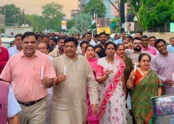 ‘वंदे मातरम्’ विवाद पर हरियाणा भाजपा का प्रदेशव्यापी कैंडल मार्च, कांग्रेस से मांगा जवाब