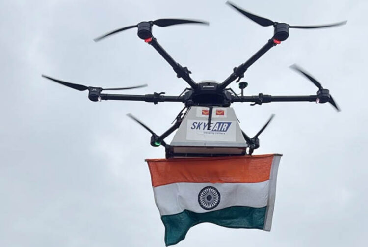 India Post Makes History: Delivers National Flag by Drone in Himachal Pradesh on Independence Day Eve