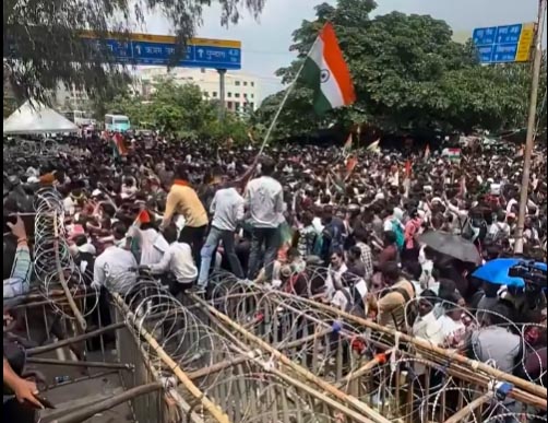 JPSC-JSSC Exam Row: Protesting Students Face Lathi Charge in Ranchi as Demand for CBI Probe Intensifies