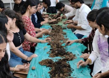 DAV College Botany Department Wraps Up Three-Day ‘Seed Ball’ Sustainability Drive