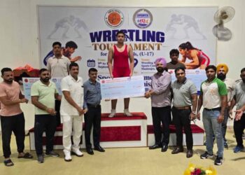 Chandigarh U-17 State Wrestling Tournament Concludes at Manimajra Sports Complex
