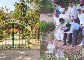 Chandigarh Administration Launches Biological Drive Against Mosquitoes at Butterfly Park