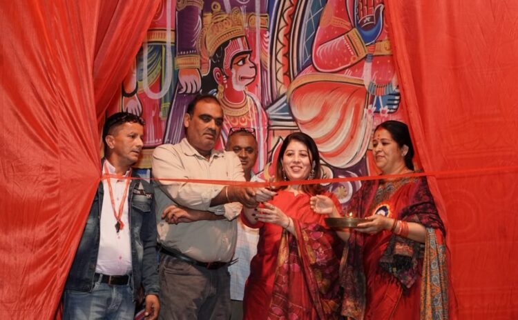 सेक्टर 41 की रामलीला में श्रीराम के आदर्शों और भारतीय संस्कृति का संदेश