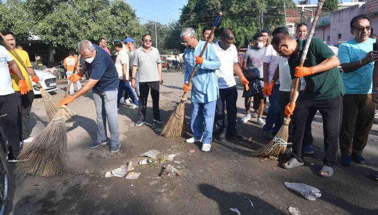 Chandigarh BJP Launches Seva Sankalp Abhiyan Under Mahender Pandey’s Leadership